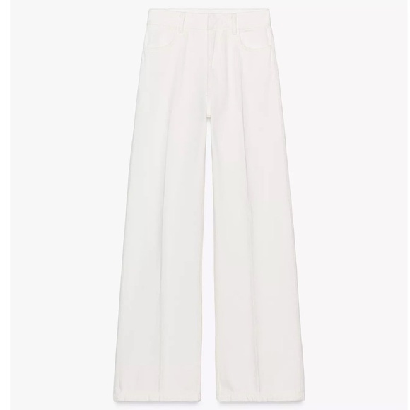 ZW COLLECTION HIGH WAIST WIDE LEG JEANS - Picture 2 of 7